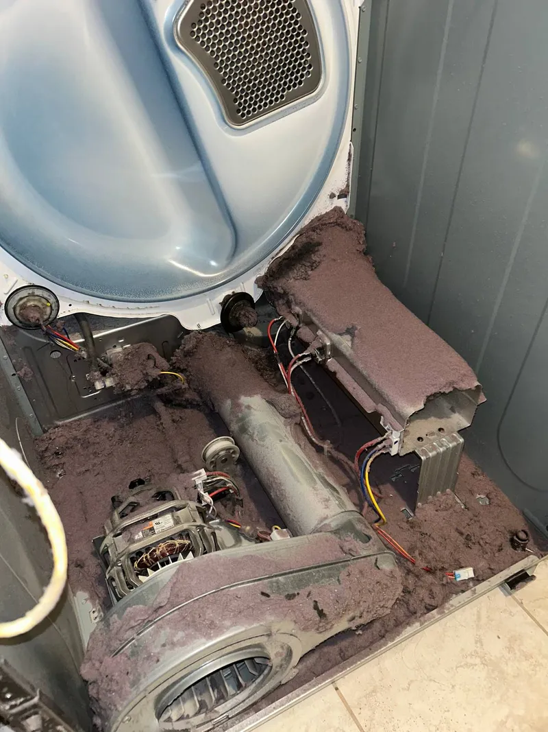Dryer Repair in Franklin, TN - Real Job